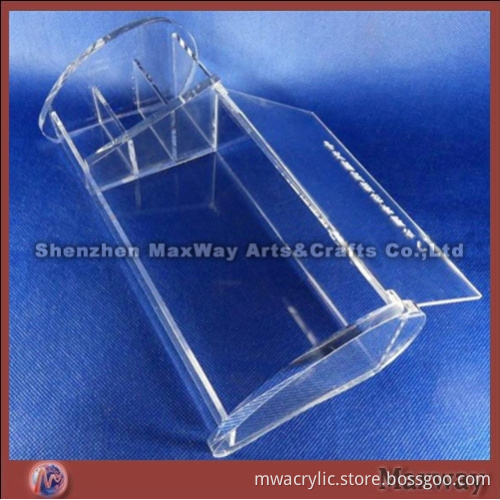 Crystal multifunction acrylic name card display holder/container